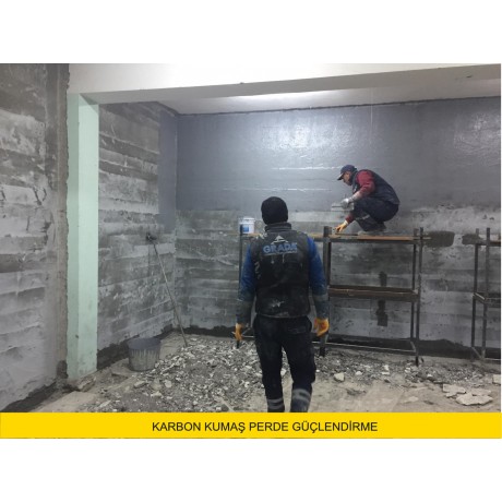 KARBON KUMAŞ PERDE GÜÇLENDİRME